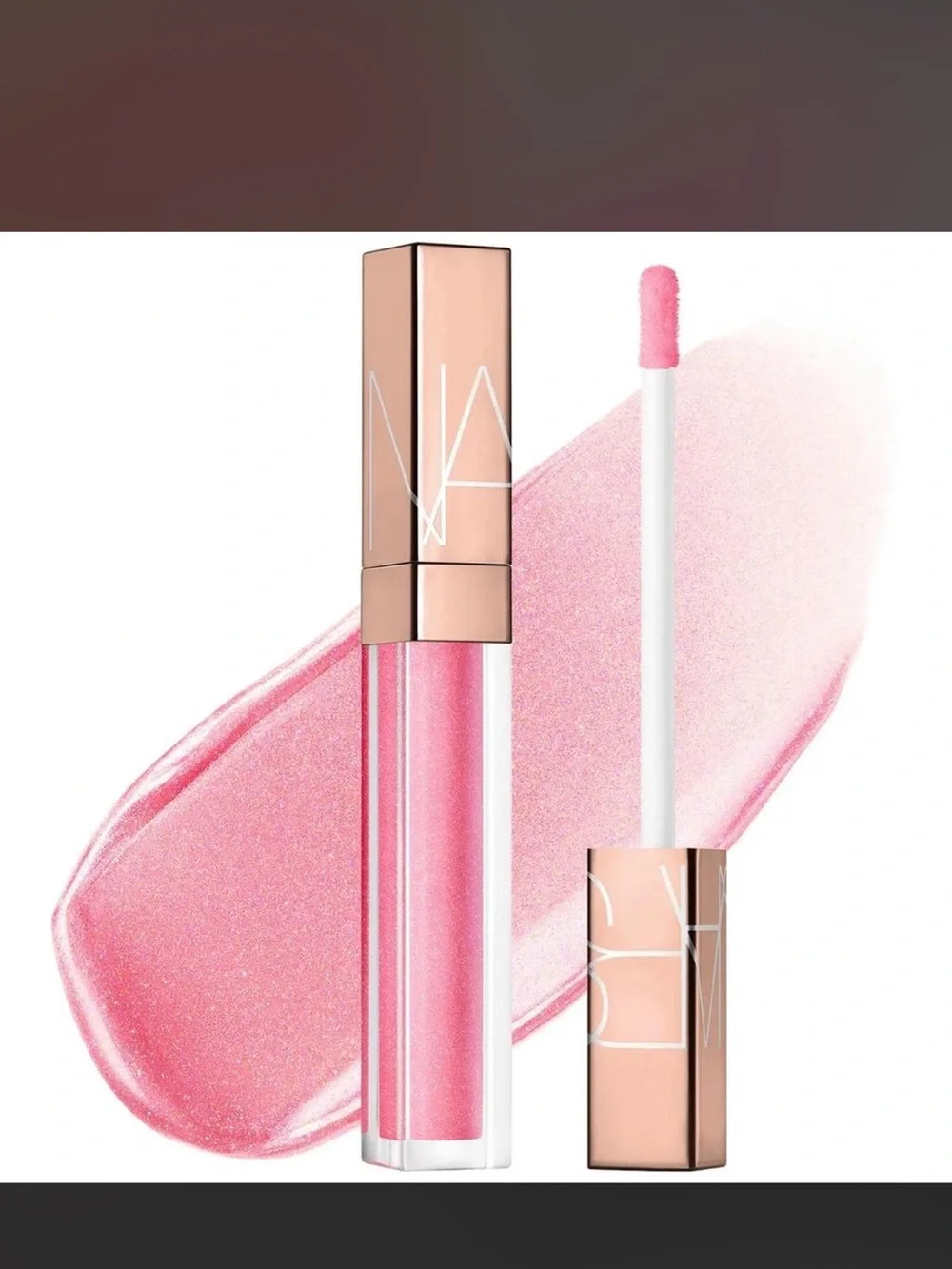 NARS Afterglow Lip Shine — Lover to Lover Pink Gloss